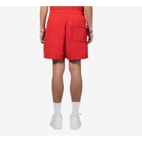 Foot Locker sz M red basketball drawstring athletic shorts NWT - Picture 3 of 6